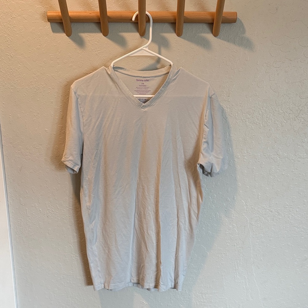 Tommy John Cool Cotton V-Neck T-Shirt L